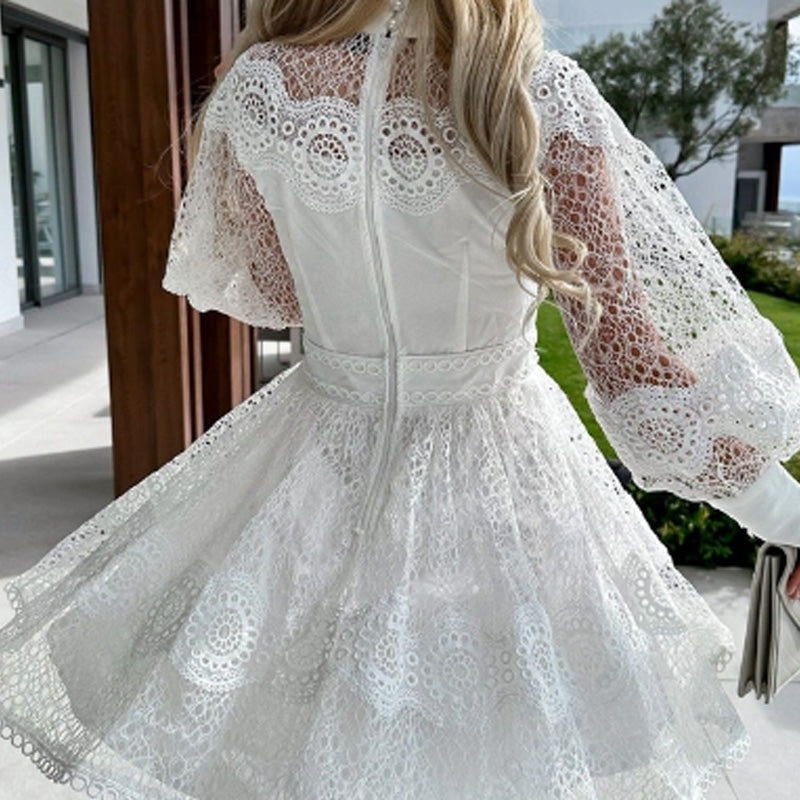 💖LAST DAY SALE 50% OFF💖Women's Sexy Lace Long Sleeve Dresses