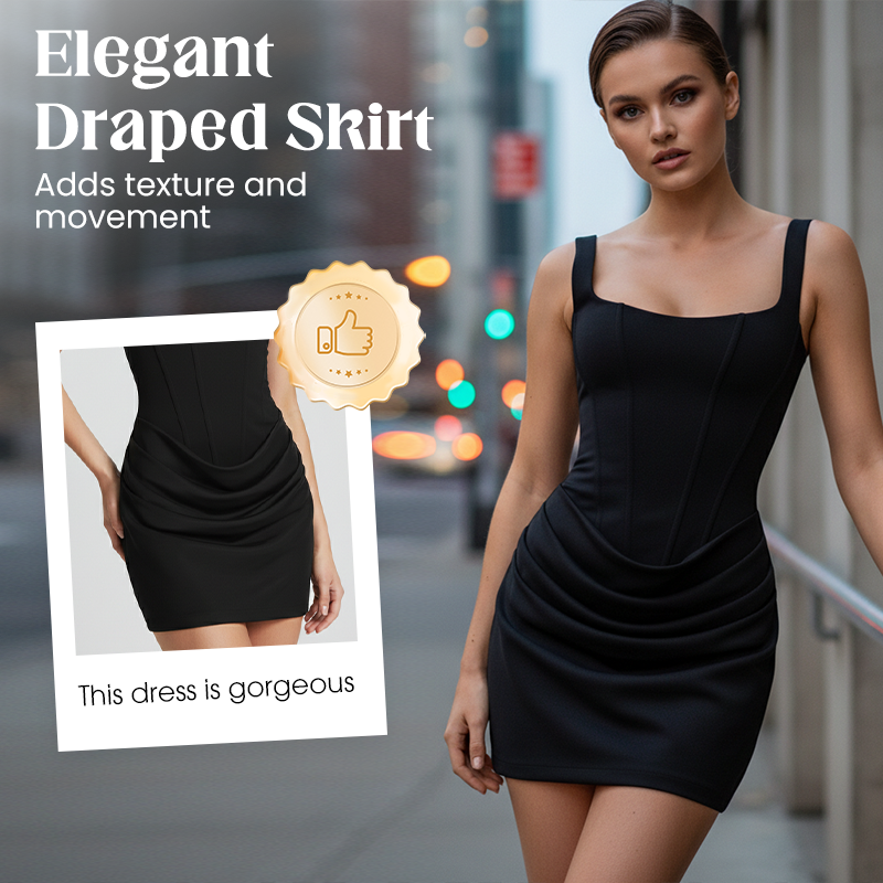 🎁2026 New Arrivals 50% OFF👗Women's Sleeveless Sexy Midi Dress