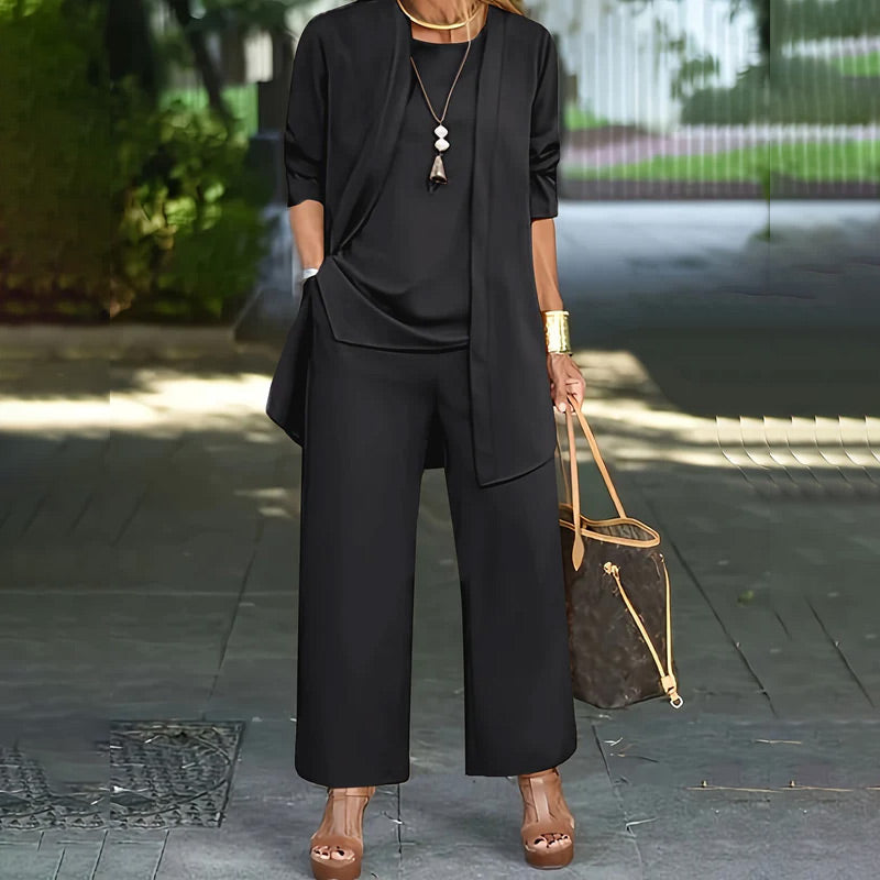 ✨Elegant Women's Relaxed Fit 3-Piece Set