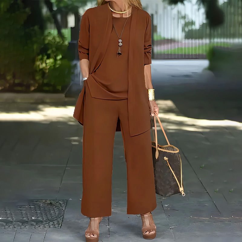 ✨Elegant Women's Relaxed Fit 3-Piece Set