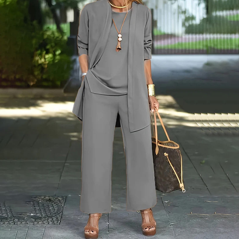 ✨Elegant Women's Relaxed Fit 3-Piece Set