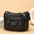 💐50% OFF! 🔥Women's Soft PU Crossbody Bag – Multiple Pockets for Perfect Organization 👜🔑【Limited Offer】